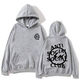 Anti Social Club Hoodie Printed Hoodie