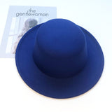 Italian Fedora Hats Autumn and Winter British Retro Hat