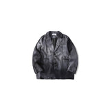 Mens Fall Outfits Vintage Tie-Dye Gradient Suit Jacket Men's Street Baggy Casual Jacket