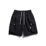 Men Shorts Summer Men's Decorative Casual Straight-Leg Shorts