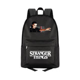 Stranger Things Backpack Large Capacity Fashion Canvas Backpack Student Schoolbag