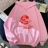 Stranger Things Hoodie Stranger Things4 Printed Pullover Hoodie Fleece Padded Coat Sweatshirt