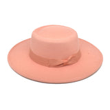 Mens Kentucky Derby Hats Woolen Hat Big Brim Jazz Warm Sun Hat