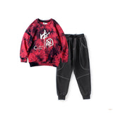 Children Boy Hoodie Spring and Autumn Boys Sweater Suit Sports