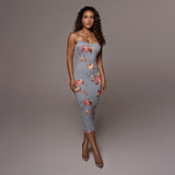 Mini Club Dresses Summer Women's Sexy Print Dress
