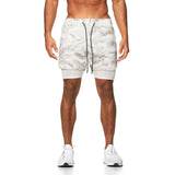 Men Sports Flex Shorts Men's Solid Color Shorts