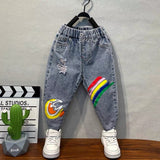 Toddler Boys Pants Boys' Jeans Spring and Autumn Clothing
