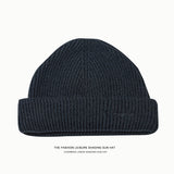 Toboggan Hat Knitted Hat Women's Autumn and Winter Casual Embroidery