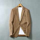 Bohemian Chic Wedding Guest Men Attire Jacket Slim Fit Suit Top