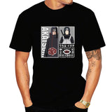 Itachi Uchiha Costume Anime Naruto Naruto Itachi Uchiha Printed T-Shirt