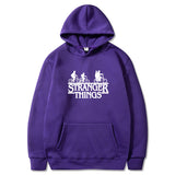 Stranger Things Hoodie Autumn and Winter Velvet Sport Hoodie Sweater Men