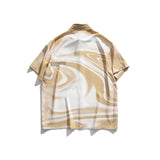 Men T-Shirt Summer Printed Shirt Casual Youth Short Sleeve Men