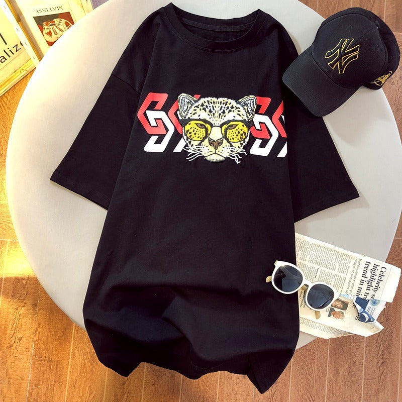 Zodiac Shirts Summer Men's and Women's Student Trendy Short Sleeve