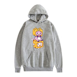 Anti Social Club Hoodie Anime Print Fashion Casual Hooded Sweatshirt