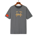 Cactus Jack McDonalds Shirt Summer Printed T-shirt round Neck Men's and Women's Short Sleeve