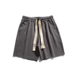 Men Shorts Summer Straight Shorts American Style Loose Casual Pants Men