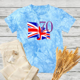 Inspired by Queen's Platinum Jubilee 2022 Elizabeth 70 Years T-shirt Loose Crew Neck T-shirt