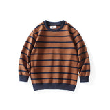 Children Boy Hoodie Spring and Autumn Boy's Hoody Terry Stripes