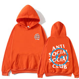 Anti Social Club Hoodie Printed Hoodie