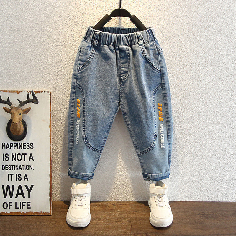Toddler Boys Pants Boys' Pants Spring and Autumn Loose