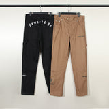 Kanye West Sunday Service Pant Embroidered Overalls Zipper Trousers