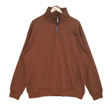 Rhude Hoodie Stand Collar Zipper Embroidery Stitching Sweater for Men and Women Autumn and Winter