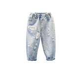 Toddler Boys Pants Boys' Spring and Autumn Casual Jeans