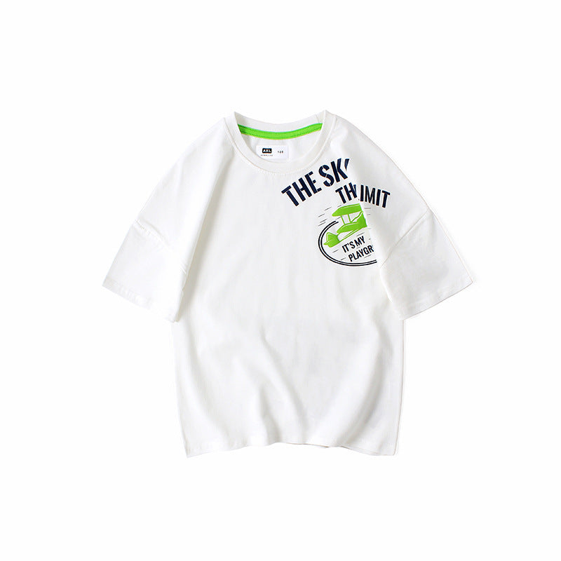 Children T Shrits Summer Clothes Children's Short Sleeve Boys Short Sleeve