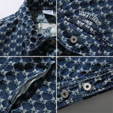 Men Jacket Spring Denim Jacket Men Loose Versatile Casual Coat