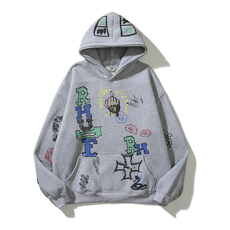 Cpfm Hoodie Fleece-Lined Pullover Hoodie Hoodie