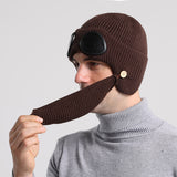 Men Winter Hats Autumn and Winter Warm Wool Hat Women's Knitted Hat