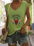 Stranger Things Hellfire Club Vest Hellfire Club T-shirt Cosplay