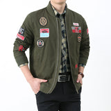 Graphic Leather Jacket Women's Spring and Autumn Men's Coat Autumn Workwear Aircraft Jacket Top