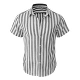 Men Beach T Shirts Beach Shirt Men's Short Sleeve Shirt