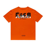 Amiri T Shirt Letter Print Casual Hip Hop round Neck Short Sleeve T-shirt