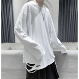 Men Sweatshirts Men's Long Sleeve T-shirt Loose