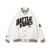 Mens Fall Outfits Retro Alphabet Embroidered Baseball Uniform Coat Men Baggy Casual Jacket