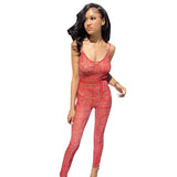 Summer Printed Sleeveless Backless Gauzy Stirrup Trousers Jumpsuit for Women