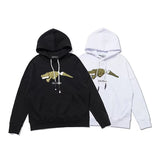Palm Angels Hoodie Hooded Sweater Men's and Women's Loose Hoodie Coat