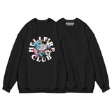 Stranger Things Hellfire Club Coat Peripheral Sweatshirt Stranger Things round-Neck Pullover