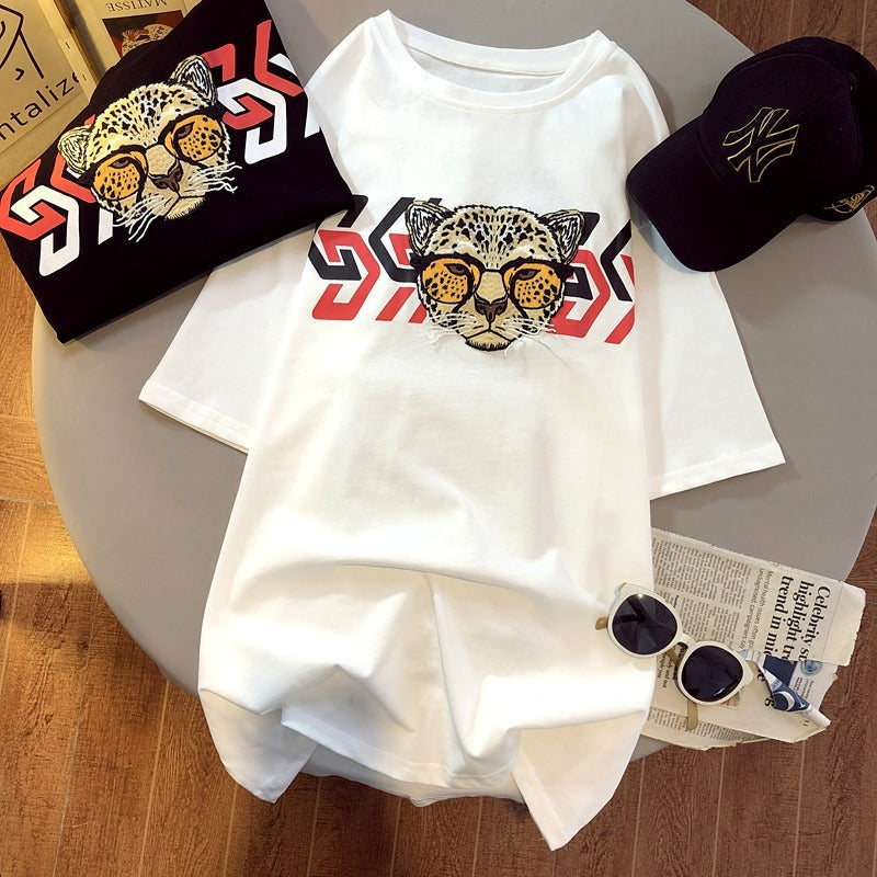 Zodiac Shirts Summer Men's and Women's Student Trendy Short Sleeve