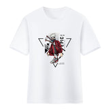 Itachi Uchiha Costume Naruto T-shirt Summer Kakashi Vortex Naruto Itachi Uchiha Cotton Short Sleeve T-shirt