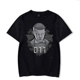 Stranger Things T Shirt Upside-down-Logo Spring/Summer Stranger Things round Neck T