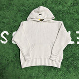 Fog Fear of God Essentials Hoodie Solid Color Hooded Sweater Autumn Winter Couple Loose Sweater Knitwear