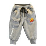 Toddler Boys Pants Small Yellow Duck Children's Clothing Boys' Spring and Autumn Track Sweatpants