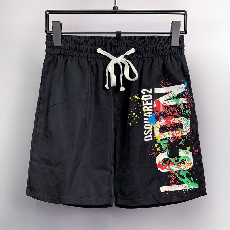 Dsq2 Shorts Beach Pants Swimsuit Quick-Drying with Intranet Men