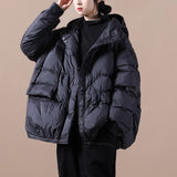 Women Winter Winter Coats Puffer Jacket down Coat Winter Women's Loose plus Size Hem Drawstring Bag Bags down Jacket
