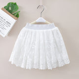 Children Girl Skirts Summer Lace Skirt