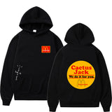 Cactus Jack McDonalds Hoodie Printed Hoodie Hip Hop Men and Women Couple Sweater