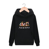 Friends Joey Hoodie Printed Casual Hooded Sweater